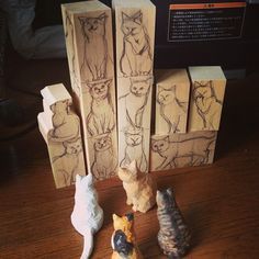 Whittling Projects, Simple Wood Carving, Wood Carving Designs, Wood Carving Patterns, Carving Designs, Wood Carving Art, Wooden Animals, Whittling, Wooden Art