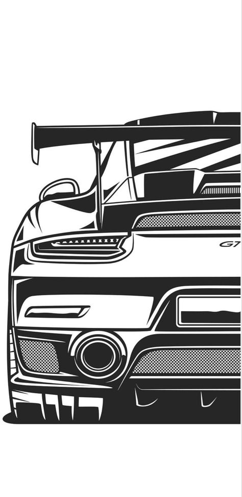 Car Stencil, Silhouette Sport, Automotive Logo Design, Car Silhouette, Cool Car Drawings, Truck Coloring Pages, Car Vector, Street Racing Cars, Gt3 Rs