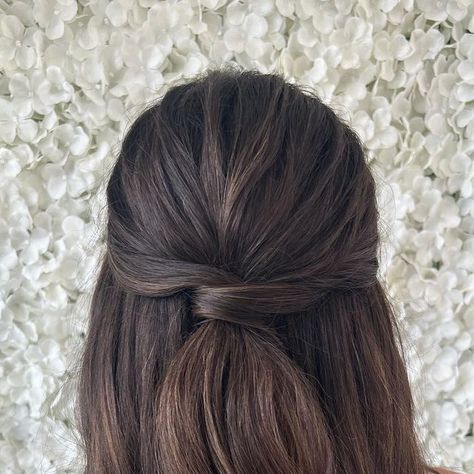 Brunette Half Up Half Down, Half Up Half Down Wedding Hair Brunette, Half Up Half Down Wedding Hair, Wedding Hair Brunette, Half Up Half Down Wedding, Hair Brunette, Wedding Hairstyles Half Up Half Down, Half Up Half Down, Brunette Hair