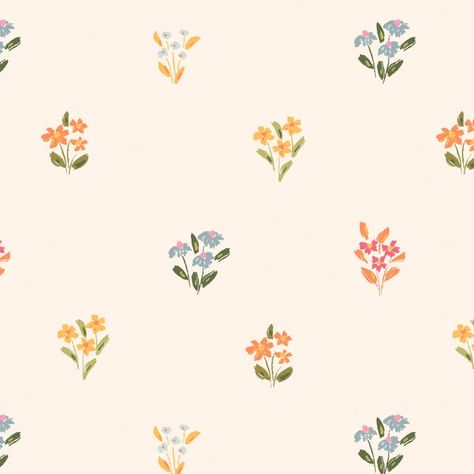 Meadow in Vintage | Hawthorne Supply Co Cottage Core Pattern, Indie Patterns, Baby Frog, Travel Crafts, Color Schemes Colour Palettes, Summer 2025, Kids Print, Bear Party, Textile Pattern