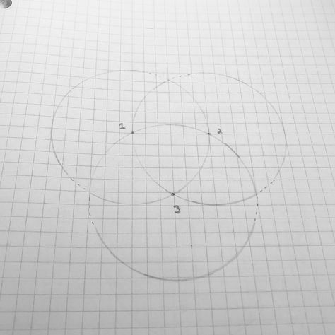 Today's blog post: A simple way to draw a triquetra using three overlapping circles! Grab a pencil, compass, and eraser and follow along with the tutorial! https://disstudiodesigns.com/blog/how-to-draw-a-simple-celtic-triquetra-using-three-circles #drawingtutorial #triquetra #blogtutorial #drawingtechniqe #howtodraw How To Draw A Triquetra, Writing Toolkit, Compass Drawing, Celtic Triquetra, Overlapping Circles, A Pencil, Drawing Tutorial, Simple Way, Compass