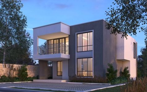 Maisonette house plan: 4 bedroom, 3 bath, build cost 6,456,761 KSh, 40x80 min plot size - 4232 | Inuua Tujenge 4 Bedroom Bungalow House Plans, House Designs In Kenya, 3 Bedroom House Plans, Flat Roof House Designs, Four Bedroom House Plans, Villa Architecture, Three Bedroom House Plan, Flat Roof House, Duplex Design