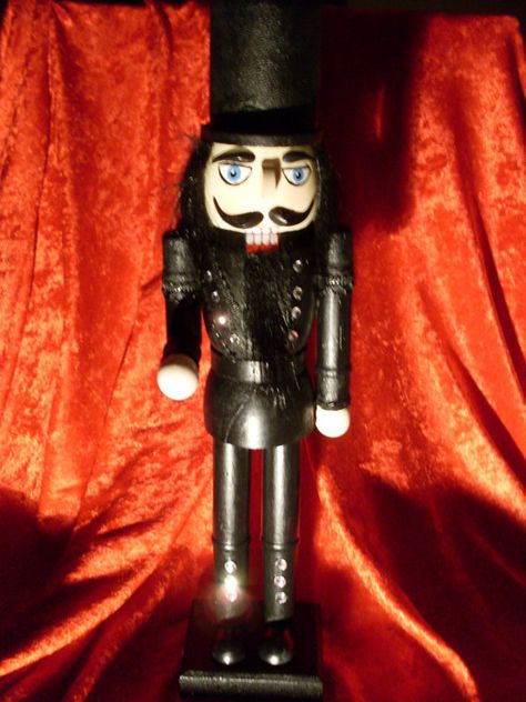 Large Goth Nutcracker by RufflesCraft on Etsy Goth Nutcracker, Zombie Nutcracker, The Rat King Nutcracker, Rat King Nutcracker, Goth Christmas, Nutcracker Christmas Sculptures & Statues, Filthy Animal, Fire Hydrant, Nutcracker