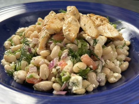 Fasoulosalata - Greek Bean Salad — The Life Of Loi Life Of Loi Recipes, Greek Yogurt Bread, Kale And Cabbage, Yogurt Bread, Sweet Shrimp, Spinach Rice, Meat Meals, Healthy Fiber, Gluten Free Salads