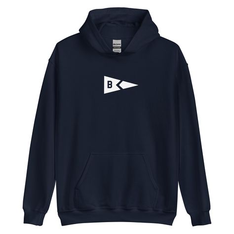 Boogie Board Yacht Club Official Navy Hooded Sweatshirt Iceland Flag, Danish Flag, Swedish Flag, California Hoodie, Cross Love, Viking Runes, Soft Hoodie, Embroidered Hoodie, Cotton Hoodie