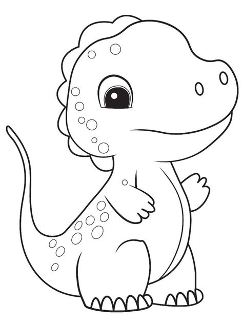 Coloriage dinosaure : 30 dessins à imprimer gratuitement Window Color, Punch Needle, Coloring Pages, Color, Art, Trier, Colouring Pages