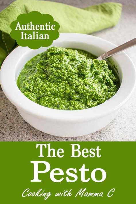 Recipe For Basil Pesto, Best Pesto Recipe, Pine Nut Pesto, Best Pesto, Pesto Sauce Recipe, Homemade Pesto Recipe, Homemade Pesto Sauce, Basil Pesto Sauce, Basil Pesto Recipes