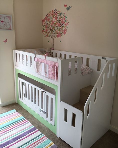 Baby Bunk Beds, Bunk Bed Crib, Ikea Bunk Bed, Toddler Bunk Beds, Bunk Bed Plans, White Bunk Beds, Kura Bed, Toddler Crib, Cool Bunk Beds