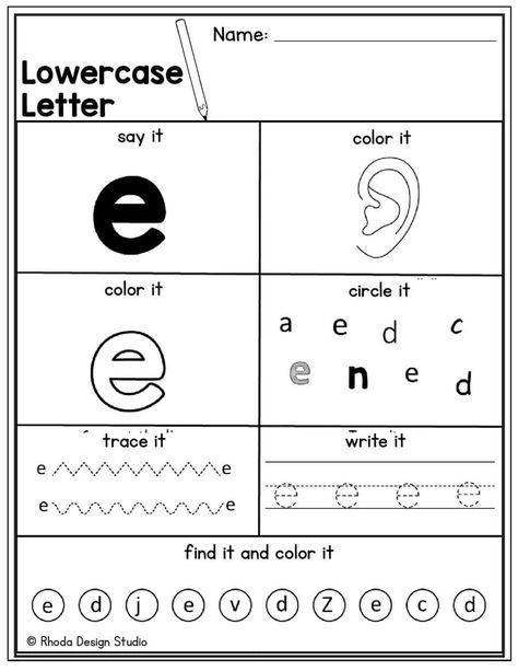 Letter E Coloring Pages Letter E Worksheet, Free Worksheets For Kids, Pre K Activities, Preschool Songs, Free Worksheets, English Lessons For Kids, Tracing Worksheets, Letter E, Worksheets For Kids