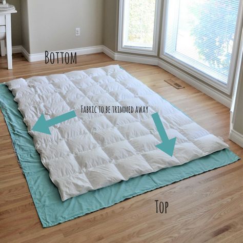 DIY Duvet Cover from Flat Sheets Diy Duvet, Tatami Futon, Duvet Cover Diy, Projek Menjahit, Beginner Sewing Projects Easy, Vintage Fans, Diy Interior, Sewing Projects For Beginners, Sewing For Beginners