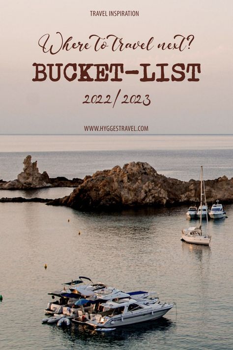 Our bucket list pitch 2022-2023 | Hygges Travel 2023 Travel Trends, Travelling Ideas, 2023 Travel, European Travel Tips, Beyond Borders, Lake Baikal, Travel Trends, Adventure Bucket List, White Building