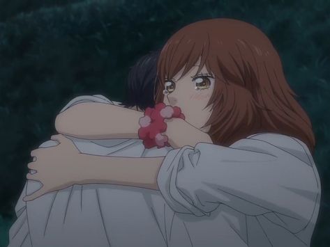 Anime Ao Haru Ride, Blue Springs Ride, Ao Haru, Ao Haru Ride, Iphone Pictures, Swag Art, Manga Couples, Cute Selfies Poses, Blue Springs