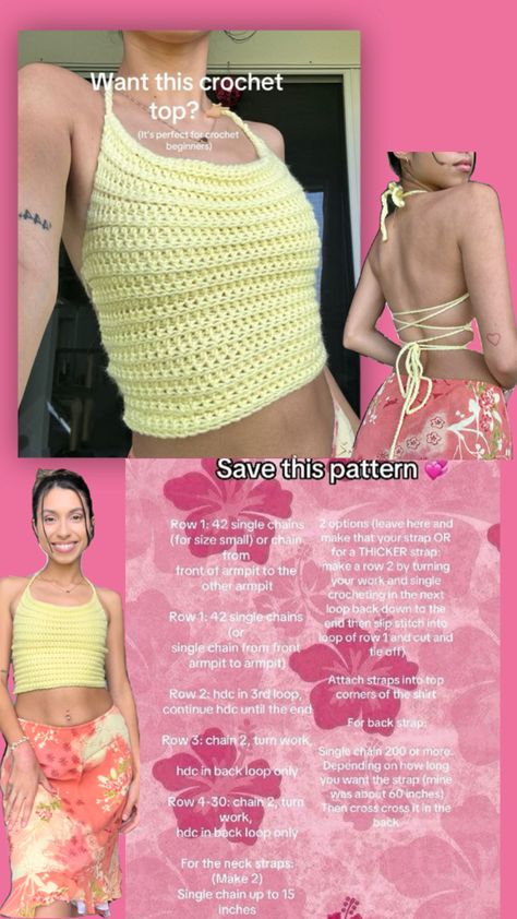 easy crochet,crochet beginner,crochet summer,crochet shirt,crochet crop top,crochet,crochet beginner project,crocheting,crochet tutorial,easy crochet tutorial,crochet gifts,crochet gift ideas,beginner crochet,learn to crochet,how to crochet,free,diy,art,how to crochet for beginners,beginners crochet,pattern,free crochet pattern,creative,easy,beginner,crochet pattern,crocheter,crocheted,handmade,sustainable fashion,slow fashion,crochet clothes,crochet inspo,crochet inspiration,crochet aesthetic Crochet Top Tutorial, Crochet Shirt Pattern, Cute Crochet Ideas, Crochet Diy Tutorial, Beginner Crochet Tutorial, Crochet Tutorial Pattern, Mode Crochet, Quick Crochet Patterns, Crochet Idea