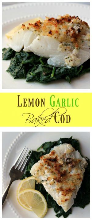 LEMON GARLIC BAKED COD Garlic Baked, Baked Cod Recipes, Cod Fish Recipes, Recipes Seafood, Cod Recipes, Fish Recipes Healthy, How To Cook Fish, Cooking For Beginners, Cod Fish