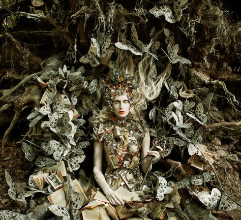 Turf Photoshoot, Kirsty Mitchell Wonderland, House Of Hollow, Winter Fae, Cover Foto, Alien Jewelry, Jungle Princess, Kirsty Mitchell, Book Exhibition