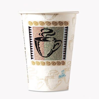 PerfecTouch® Coffee Haze 12 oz. Insulated Paper Hot Cup Paper Coffee Cup, Foam Cups, Disposable Plates, Disposable Cups, Disposable Tableware, Dream Design, Starbucks Hot, Insulated Cups, Cup With Straw