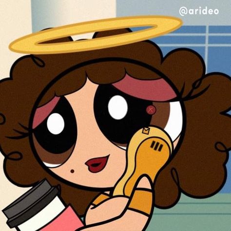 curly haired brunette as a powerpuff girl Curly Haired Brunette, Brown Hairs, Powerpuff Girl, The Powerpuff, Cartoon Girl, Brown Eyes, Curly Hair, Hair