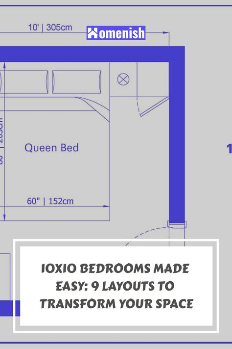 10 X 11 Bedroom Layout Ideas, 10x11 Bedroom Layout Ideas, 10x10 Bedroom Design, 10x10 Bedroom, Small Double Bedroom, Bedroom Layouts For Small Rooms, Cozy Bedroom Furniture, Small Guest Bedroom Ideas, Small Bedroom Layout Ideas