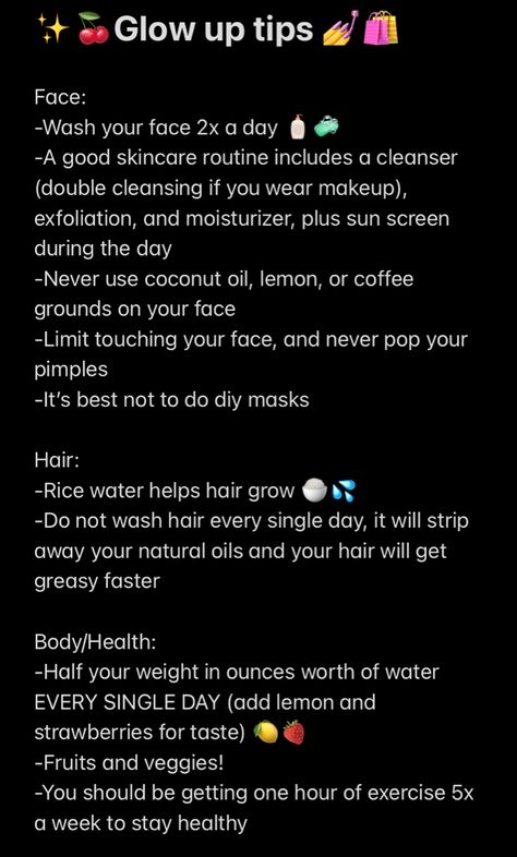 Glowing Black Skin, Glow Up, Double Cleansing, Lighter Skin, Glo Up, Beauty Regimen, Glow Up Tips, Girl Tips, Care Hair