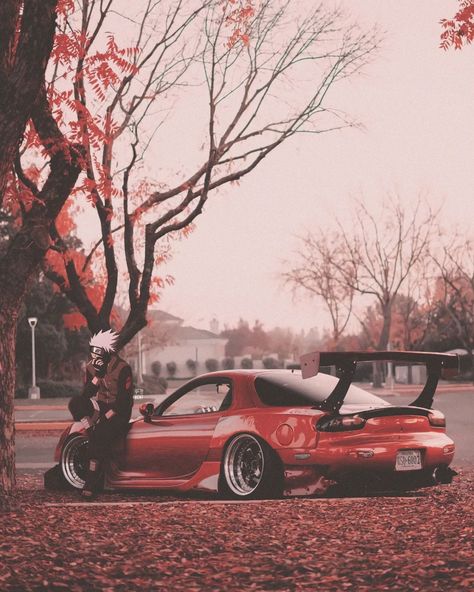 Rx7 Mazda, Honda Civic Car, Civic Car, Cool Car Drawings, Best Jdm Cars, Cool Anime Backgrounds, Anime Wallpaper Phone, Japan Anime, Cool Anime Wallpapers