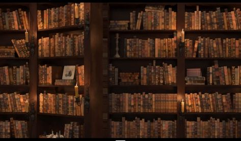 Books Aesthetic Wallpaper Laptop, Mac Book Wallpaper Aesthetic Vintage, Brown Laptop Wallpaper, Brown Aesthetic Banner, Magic Library Aesthetic, Macbook Background, Harry Potter Library, Discord Themes, Reading Vibes