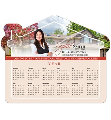 Real Estate Calendar Design, Real Estate Calendar, Refrigerator Calendar, Calendar Magnets, Magnet Ideas, Office Calendar, Office Logo, Marketing Real Estate, Printed Magnets