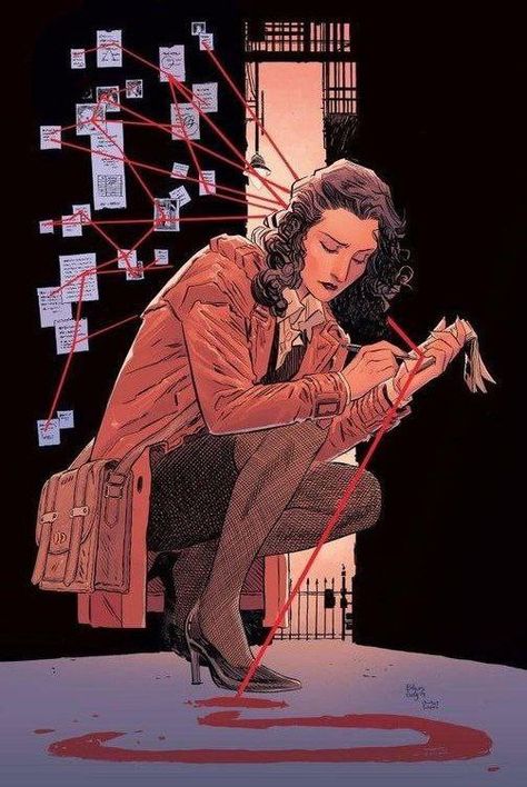 Noir Detective, Female Detective, Detective Aesthetic, Lois Lane, 캐릭터 드로잉, Detective Comics, Comic Panels, Comic Book Artists, 영감을 주는 캐릭터