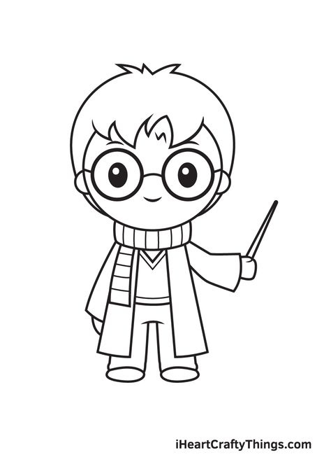 Harry Potter Drawing — How To Draw A Birthday Cake Step By Step Harry Potter Drawing Ideas, Draw Harry Potter, Harry Potter Drawings Easy, Harry Potter Drawing, Harry Potter Sketch, Harry Potter Coloring Pages, Harry Potter Art Drawings, Theme Harry Potter, Harry Potter Drawings