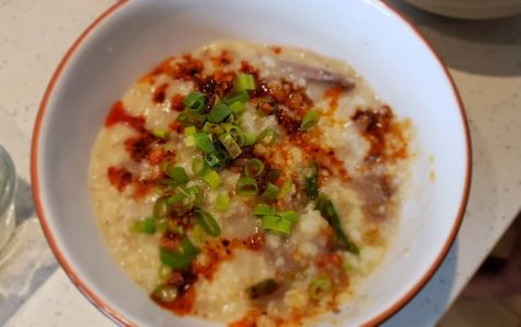 Hawaii food Archives - Hawaii Magazine Turkey Jook Recipe Hawaii, Congee Crockpot, Jook Recipe Hawaii, Turkey Jook Recipe, Jook Recipe, Bright Line Eating Recipes, Local Recipes, Hawaii Magazine, Butternut Squash Risotto