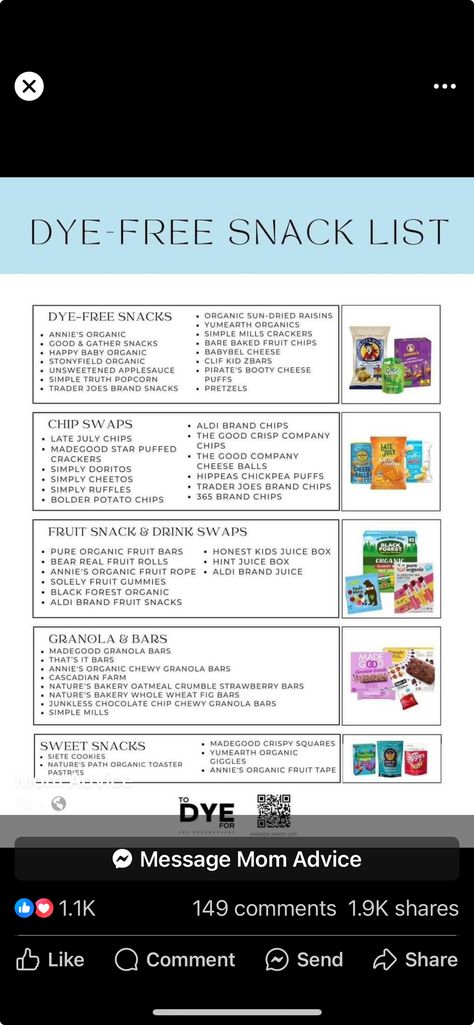 Dye Free Kid Snacks, Dye Free Snacks For Kids, Dye Free Foods For Kids, Baked Fruit Chips, Dye Free Snacks, Dye Free Foods, Red Dye 40, Pretzel Chips, Babybel Cheese