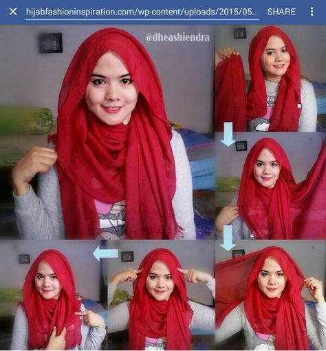 Hijab Wrapping Styles Step By Step, Hijab Wrapping Styles, Full Coverage Hijab Tutorial, Full Coverage Hijab, Unique Hijab, How To Wear Hijab, Wrap Over Dress, Simple Hijab Tutorial, Simple Hijab