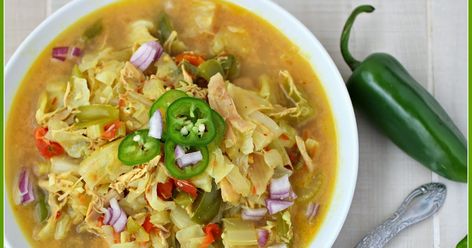 Kitchen Simmer: Thai Cabbage and Chicken Soup Chicken And Cabbage Soup, Cabbage Chicken Soup, Chicken Cabbage Soup, Thai Cabbage, Cabbage Chicken, Soup Cabbage, Cabbage Curry, Healthy Chicken Soup, Chicken Cabbage