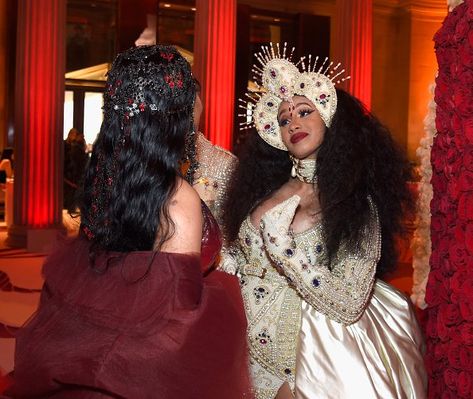 New story in Entertainment from Time: Cardi B Just Addressed That Altercation With Nicki Minaj Cardi B Met Gala, Nicki Minaj Barbie, Celebrity Selfies, Bad Gyal, Nicki Minaj Pictures, Female Friendship, Best Clips, Black Celebrities, Female Rappers