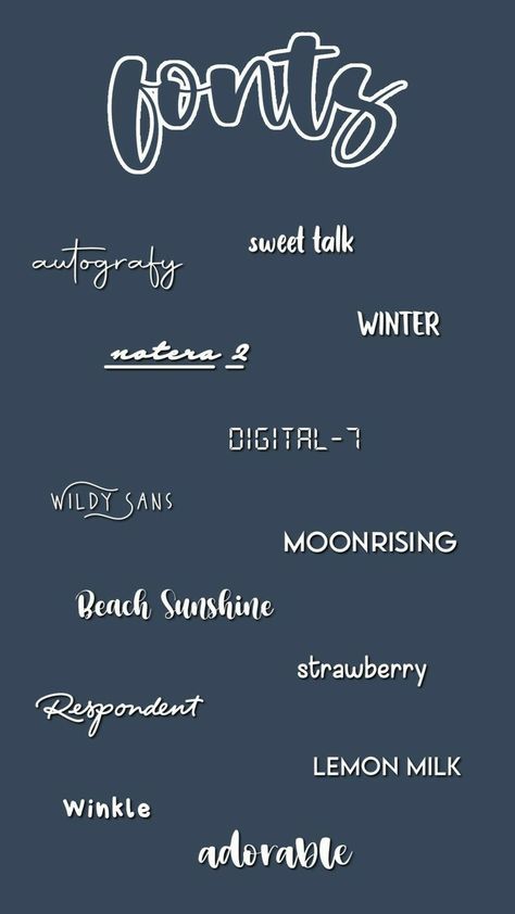 Font Suggestion Dafont, Cute Fonts Alphabet, Best Canva Fonts, Fonts Dafont, Dafont Fonts, Fonts Canva, Fonts Cursive, Alphabet Lettering, Fonts Handwriting