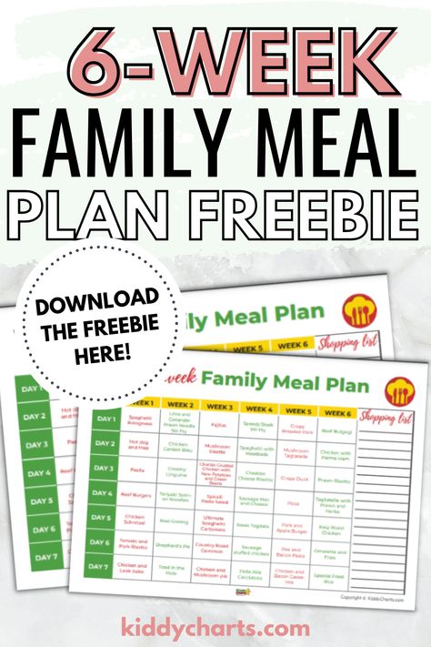 We know how difficult it is keeping on top of managing the family meal plan. So, we have created a free six week family meal plan to help you out! Here are tons of yummy, healthy and delicious family and kid friendly recipes to make. They are super easy and affordable + with this freebie you'll have it all more easier than ever before! Week Family Meal Plan, Kid Friendly Recipes To Make, Ham And Cheese Omelette, Family Meal Plan, High Protein Meal Plan, Protein Meal Plan, Roasted Cod, Kid Friendly Recipes, Hearty Casseroles