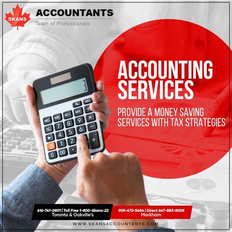 Business decisions can result in unanticipated tax consequences. Our expert accountants provide accounting and tax services that protect your business and support your long-term growth. Call us today! . ☎️ | +1 (416) 741-0801 | Toll Free: 1-800-Skans-22 (Toronto & Oakville) ☎️ | +1 (905) 472-5454 | +1 (647) 883-8005 (Markham) 🌐 | www.skansaccountants.com . . . #skansaccountants #professionalaccountants #accountingservices #taxservices #accountsmanagement #taxmanagement #taxconsultants Services Social Media Post, Digital Marketing Infographics, Tax Consulting, Bookkeeping Services, Tax Services, Chartered Accountant, Food Poster Design, Accounting Services, Infographic Marketing