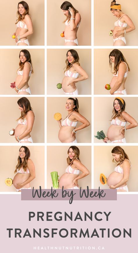 Pregnancy Transformation Week by Week - Healthnut Nutrition Pregnancy Transformation, Pregnancy Bump Photos, Weekly Pregnancy Photos, Baby Bump Progression, 13 Weeks Pregnant, Baby Bump Photoshoot, Baby Bump Pictures, Shooting Couple, Pregnancy Belly Photos