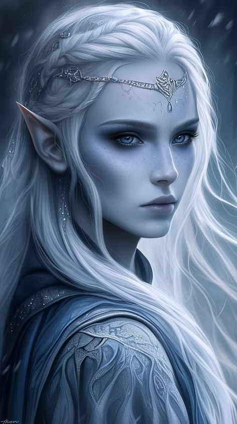 Elves Fantasy, Female Elf, Elf Art, Night Elf, Dungeons And Dragons Characters, Dark Elf, Exploring The World, Fantasy Warrior, Arte Fantasy