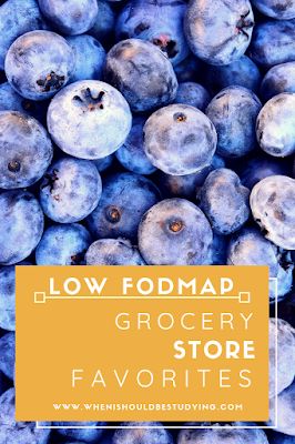 When I Should Be Studying: My Favorite Low FODMAP Grocery Store Finds Grocery Staples, Fodmap Foods, Low Fodmap Recipes, Fodmap Recipes, Low Fodmap, Free Recipes, Grocery Store, Gluten Free Recipes, Gluten Free