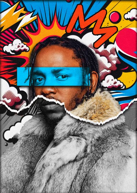 Rapper Poster Design, Kendrick Lamar Pop Art, Kendrick Lamar Illustration, Kendrick Lamar Graphic Design, Hiphop Poster Design, T Shirt Poster Design, Shirt Poster Design, Hip Hop Graphic Design, Kendrick Lamar Aesthetic