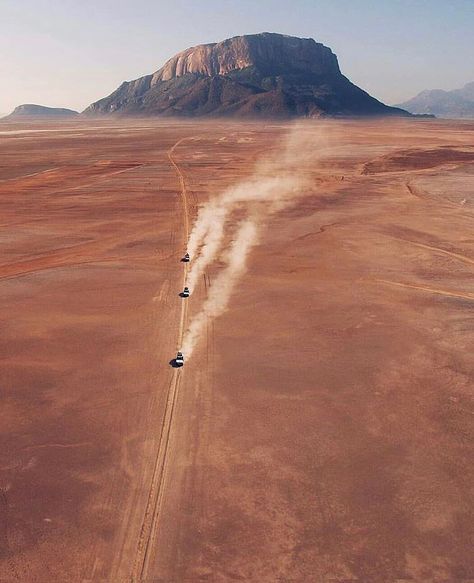 An amazing old photo of Mount Ololokwe. ⁣This old photograph was sent taken on the road from Ethiopia into Northern Kenya. Adventuring into the Northern county back then definitely had its challenges! Now we have a new road but it’s still a place of intrepid adventure! Photo by @lifeofmikeza ⁣ ⁣ Bespoke safaris with @everwild_africa⁣ www.everwildafrica.com ⁣ ⁣ ⁣ ⁣ #intothemountains #mountainsunrise #mountainguide #hikemore #montain #mountainhike #mountainplanet #highaltitude #mountaintop #mounta The Adventure Zone, Beautiful Roads, Road Trip Destinations, Mont Saint Michel, Road Trippin, Perfect Strangers, Open Road, Drone Photography, In The Desert