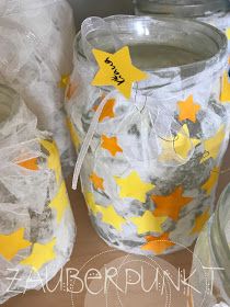 Sternenlaterne, DIY KINDER; Lichterglanz, Sterne, Kindergarten. Licht Craft Kindergarten, Lantern Diy, Star Lantern, Good Day Sunshine, Star Lanterns, Light Ideas, Diy Lanterns, Sparkling Lights, Creative Craft