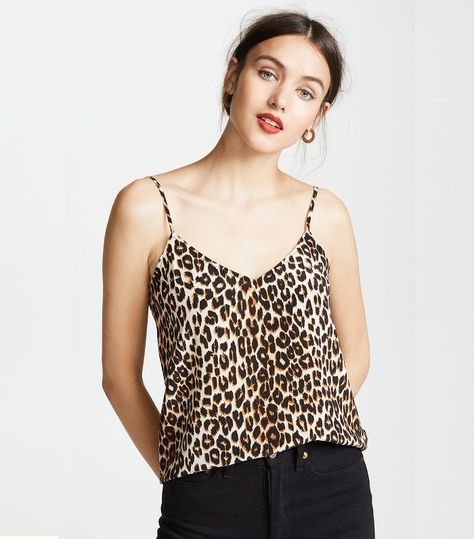 Leopard Cami Outfit, 90s Fashion Overalls, Leopard Cami, Easy Outfit Ideas, Vintage Outfits 50s, Fashion Guys, Vintage Outfits Classy, Cami Outfit, Vintage Outfits 90s