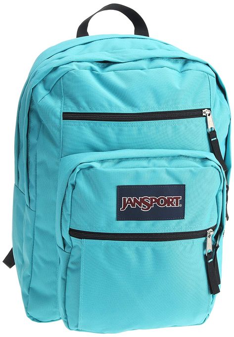 The JanSport Big Student School Backpack is a large capacity backpack that will easily hold everything you will need to carry when you head off to college this fall with its 2100 cubic inch capacity. School Backpack Jansport, School Backpack College, Best Backpacks For College, Jansport Backpacks, Jansport Backpacks Big Student, Black Backpack School, Jansport Superbreak Backpack, Backpack College, Popular Backpacks