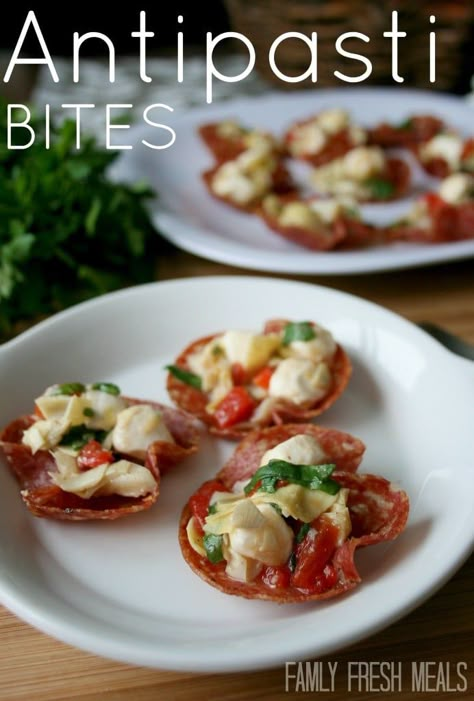 Antipasti Bites Antipasti Bites, Italian Recipes Appetizers, Italian Antipasto, Square Recipes, Family Fresh Meals, Fresh Meals, Italian Appetizers, Superbowl Snacks, Appetizer Bites