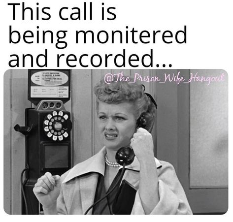 TPWH ™️ on Instagram: “Every damn time 🥴🗣📞 #SheNeedsToChill #IKnowItsRecorded #WeGetIt #ThePrisonWifeHangout #PrisonWife #PrisonWifeLife #prisonwifememes  #PrisonLife #PrisonLove…” Prison Wife Outfits, Prison Wife Quotes, Buchona Vibes, Prison Memes, Inmate Love, Prison Quotes, Wife Memes, Prison Wife, Prison Life