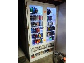 3d Printing Filament Storage, Filament Storage 3d Printing, 3d Printer Storage Ideas, 3d Printer Filament Storage, 3d Filament Storage Ideas, 3d Printer Organization, 3d Printer Storage, Filament Storage, 3d Printer Enclosure