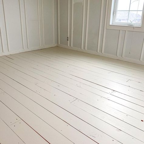 Beige Painted Floors, Painted Attic Floor, Painted Cottage Floors, Sw Accessible Beige, White Painted Floors, Painted Wooden Floors, Painted Floorboards, Cottage Flooring, Tan Walls