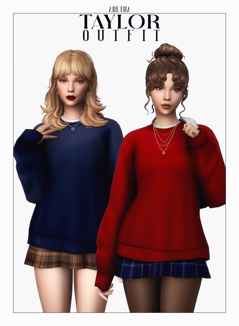 Taylor Swift Sims 4 Cc, Skirt Combinations, Sims Packs, Taylor Outfits, Sims 4 Cc Shoes, Tumblr Sims 4, Sims 4 Cc Folder, Sims 4 Dresses, Sims 4 Mm