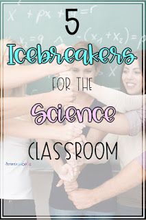 5 icebreakers for the science classroom. Need ideas to engage and get to know your grade 4, 5, 6, and 7 science students this back to school season? Check out these team building icebreaker activities that will allow your kids to have fun the first week of school. #science #upperelementary #middleschool #backtoschool Science Icebreakers, School Icebreakers, First Days Of School, Sixth Grade Science, Middle School Science Classroom, High School Activities, 7th Grade Science, Icebreaker Activities, 4th Grade Science